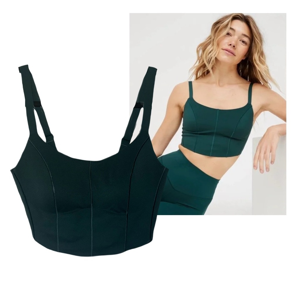 OFFLINE by Aerie Real Me Hold Up! Corset Sports Bra